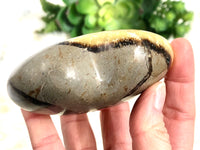 Septarian Nodule Calcite Heart 87mm CI