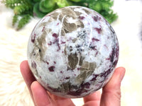 Pink Tourmaline Rubellite Sphere 84mm HU