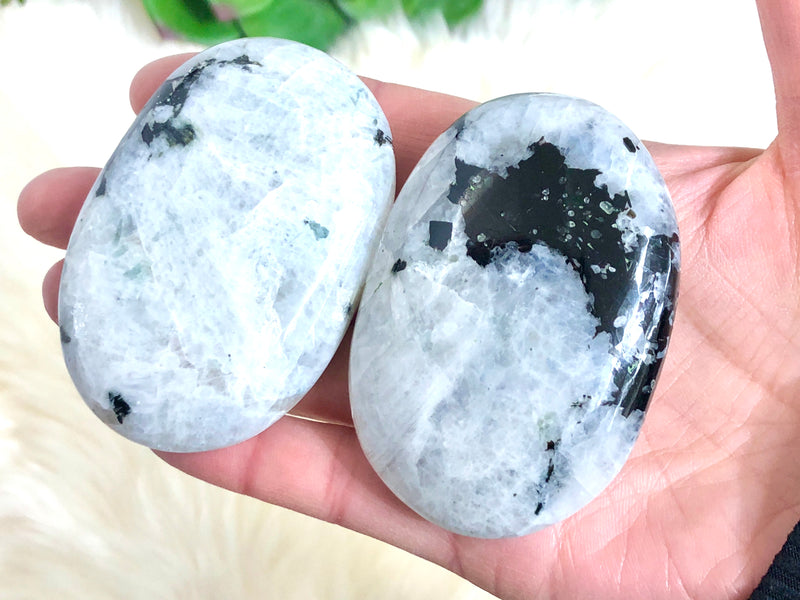 Rainbow Moonstone Palmstone