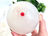 Selenite Satin Spar Crystal Stone Ball Sphere 98mm  (CG)