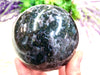 Indigo Gabbro Mystic Merlinite Crystal Sphere 77mm (BX)