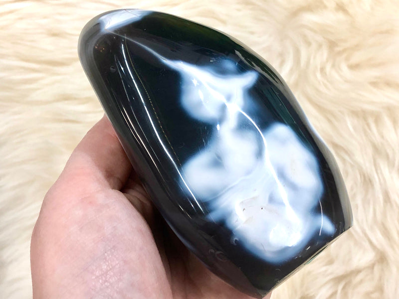 Orca Agate 111 mm Freeform HR