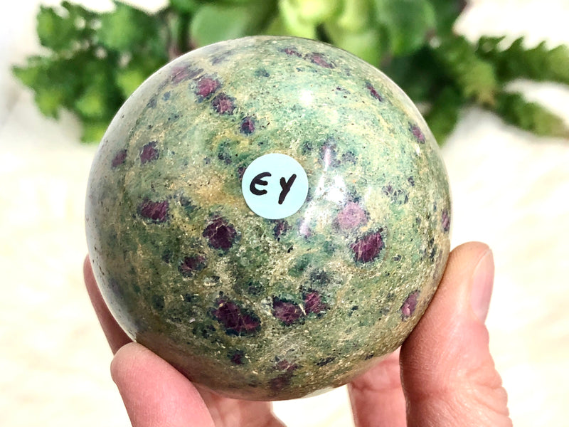 Ruby in Fuchsite Sphere 66mm EY