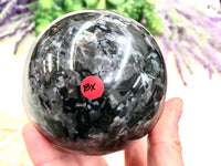 Indigo Gabbro Mystic Merlinite Crystal Sphere 77mm (BX)