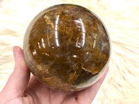 Hematoid Quartz Golden Healer Sphere 81mm IQ