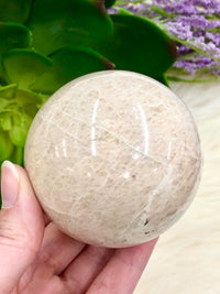 Moonstone Sphere 65mm QS