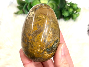 Ocean Jasper Egg Crystal Stone 76mm CO