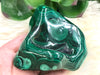 Real Malachite Stone Crystal Freeform 95mm HO