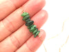 Ruby Zoisite Bar Necklace