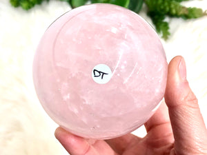 Rose Quartz Crystal Sphere 82mm DT