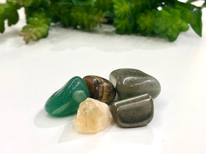 Abundance and Prosperity Crystal Intention Stone Sets