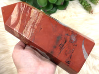 Large Brecciated Red Jasper Tower 203mm EZ