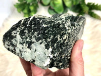 Raw Green Tourmaline Specimen 132mm EH