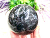 Indigo Gabbro Mystic Merlinite Crystal Sphere 77mm (BX)