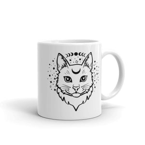 Witch's Cat Mug for Tea or Coffee