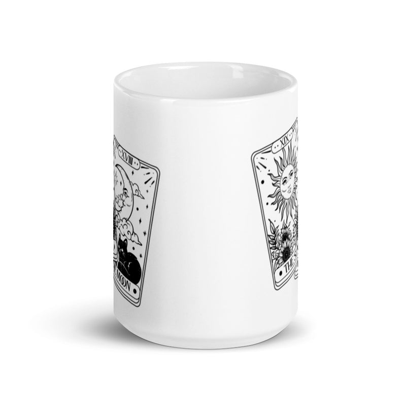 "The Sun and The Moon" Tarot Card Divination Mug