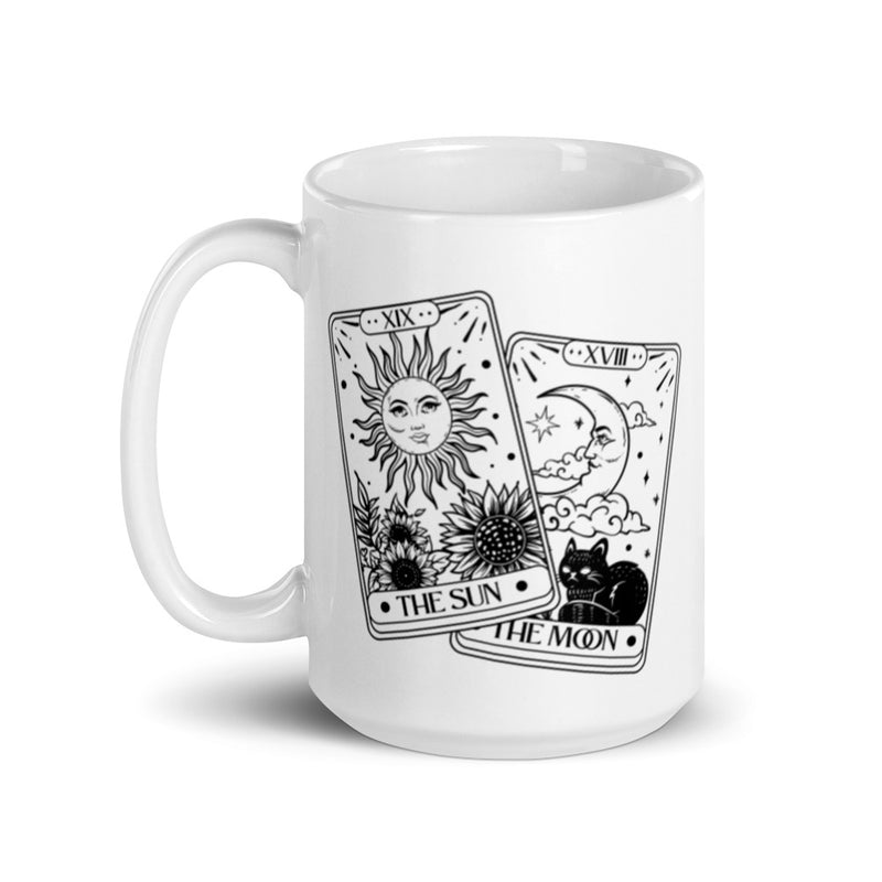 "The Sun and The Moon" Tarot Card Divination Mug