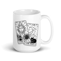 "The Sun and The Moon" Tarot Card Divination Mug