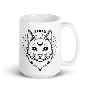 Witch's Cat Mug for Tea or Coffee
